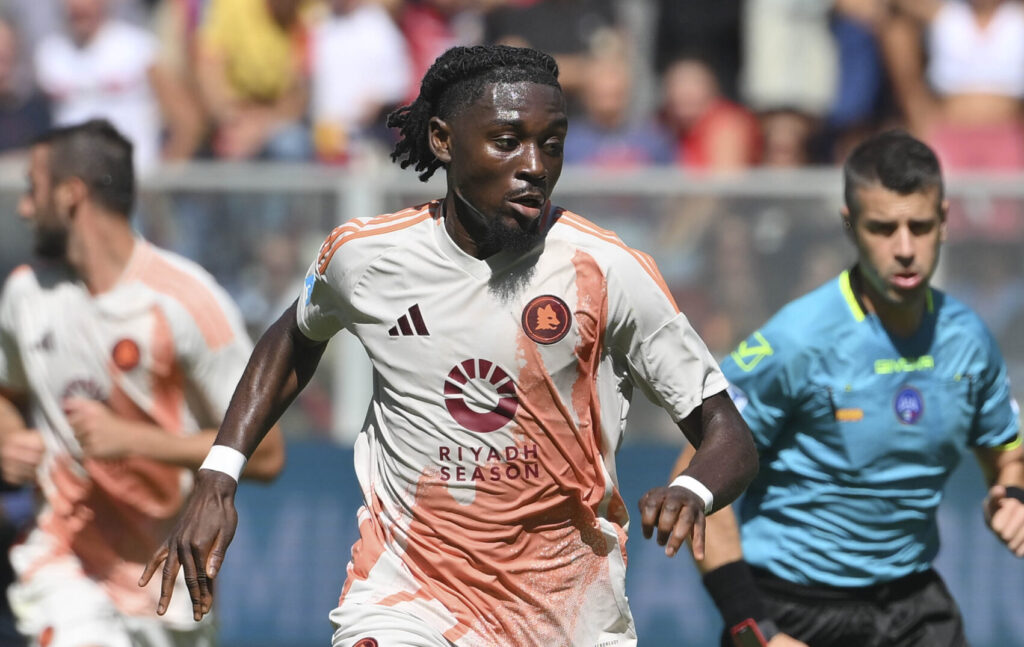 Koné Genoa v AS Roma - Serie A