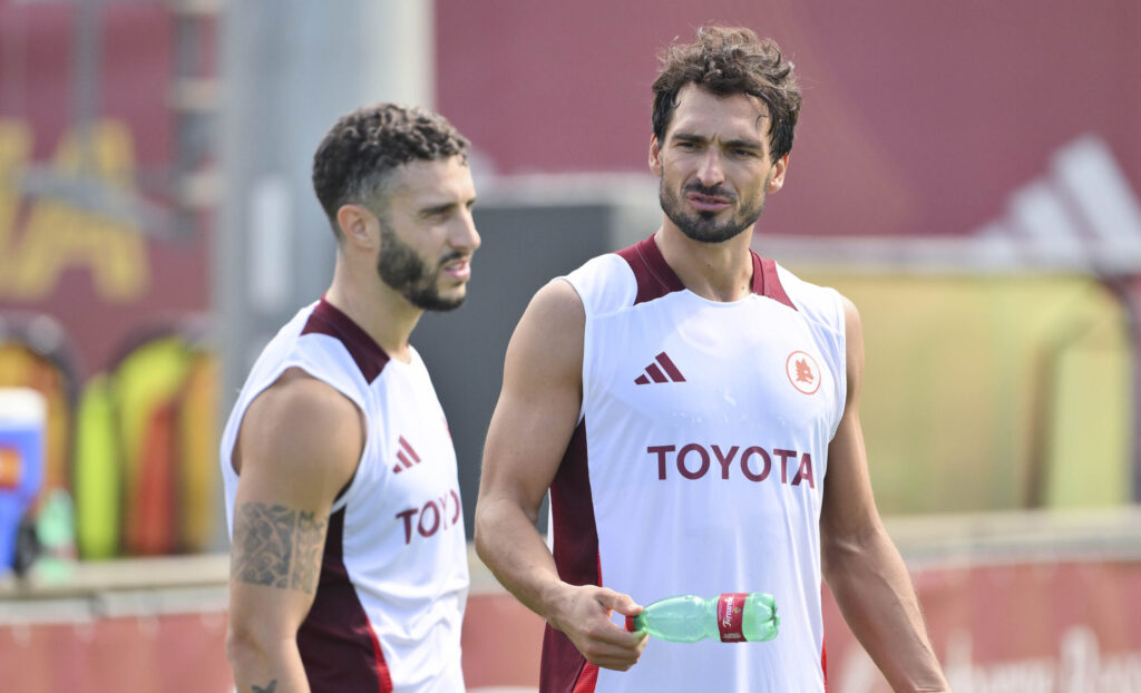 hummels hermoso AS Roma Training Session