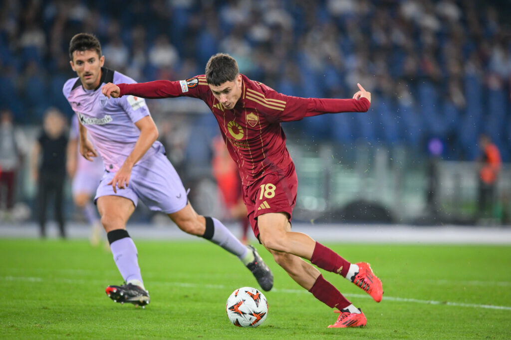 Soulé AS Roma v Athletic Club - UEFA Europa League 2024/25 League Phase MD1