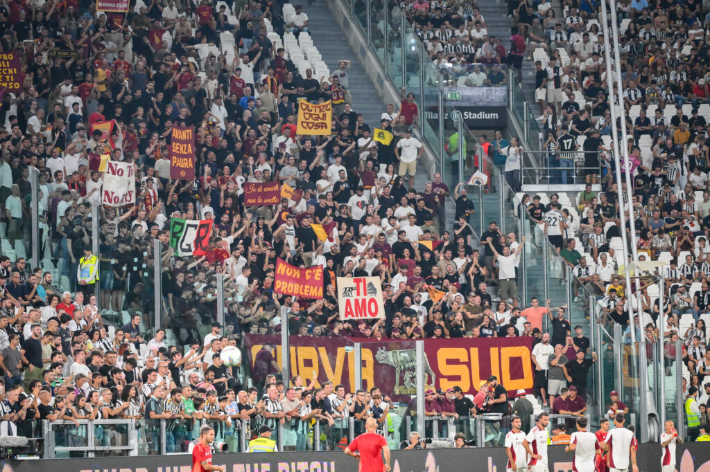 settore ospiti Juventus v AS Roma - Serie A