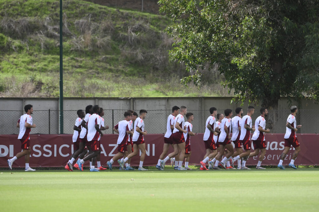 squadra AS Roma Training Session