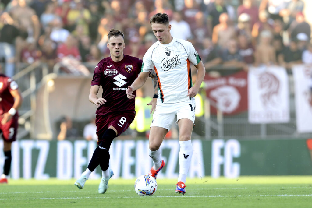 nicolussi caviglia Venezia v Torino - Serie A