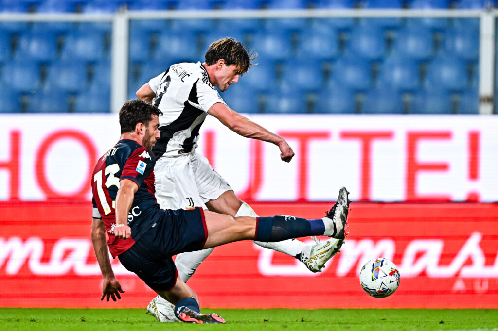 Vlahovic Genoa v Juventus - Serie A