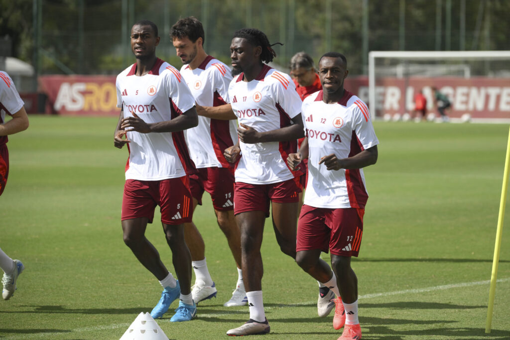 squadra AS Roma Training Session