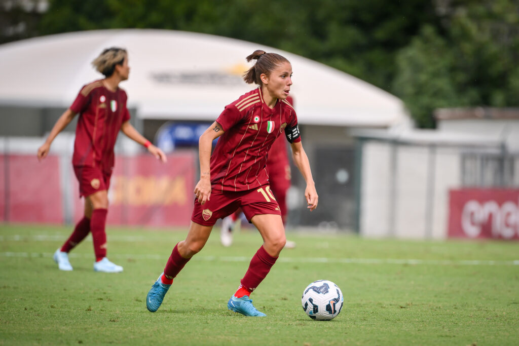 giugliano AS Roma v Servette FCCF - UEFA Women's Champions League 2024/25 Round 2: First Leg