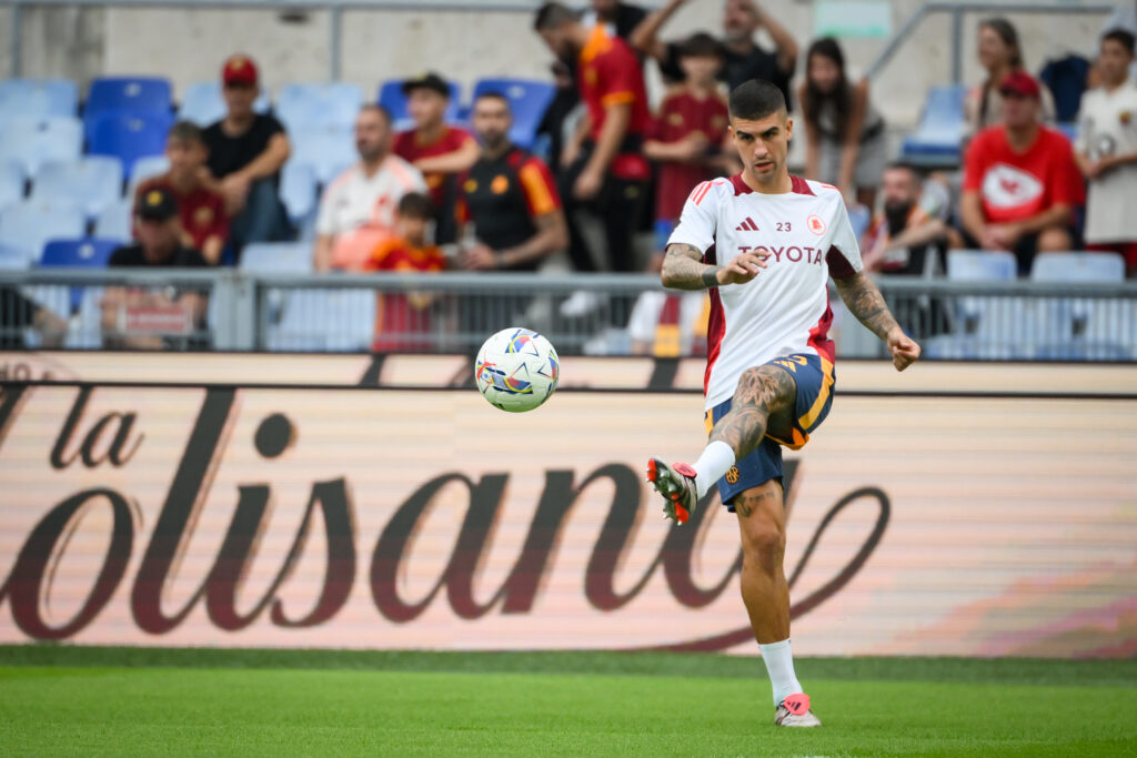 mancini AS Roma v Udinese - Serie A