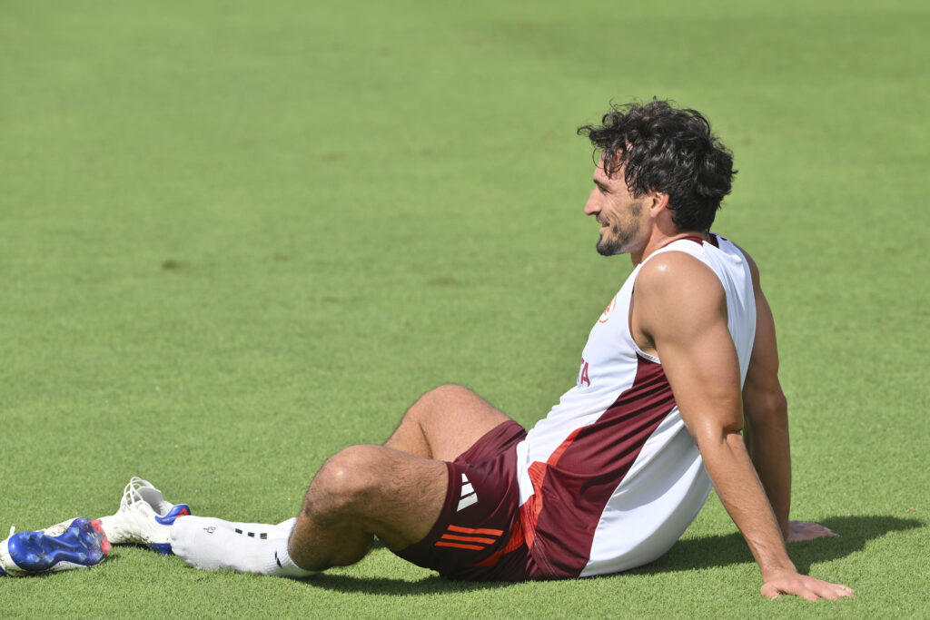 hummels AS Roma Training Session