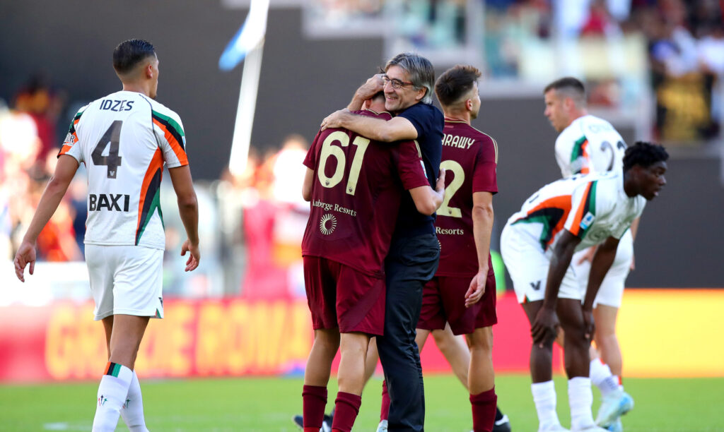 pisilli e juric AS Roma v Venezia - Serie A
