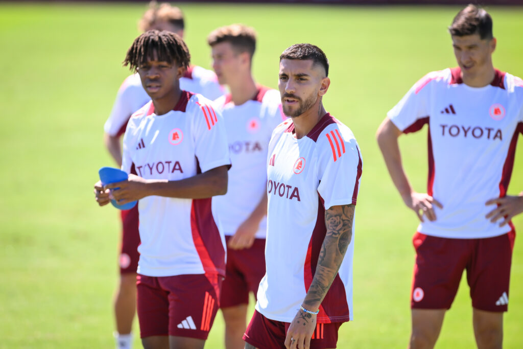 pellegrini AS Roma Training Session