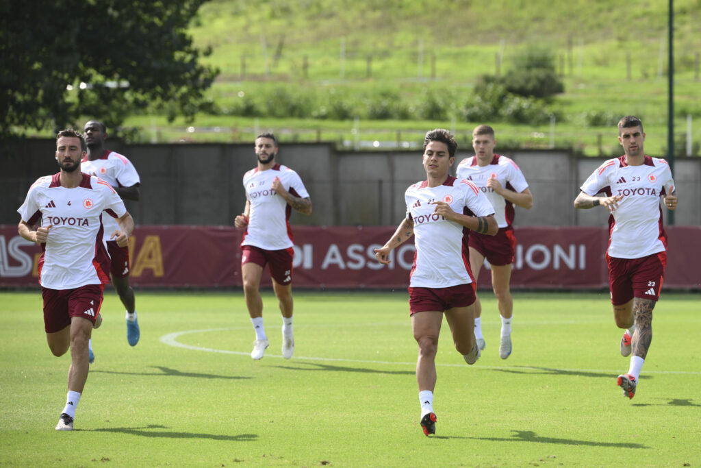 squadra AS Roma Training Session