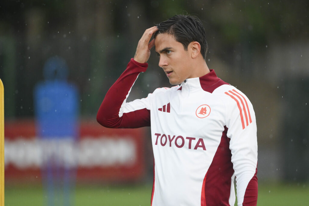 dybala AS Roma Training Session