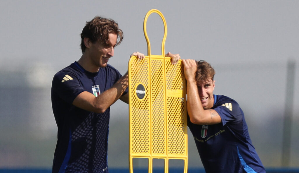 bove baldanzi Italy U21 Training Session