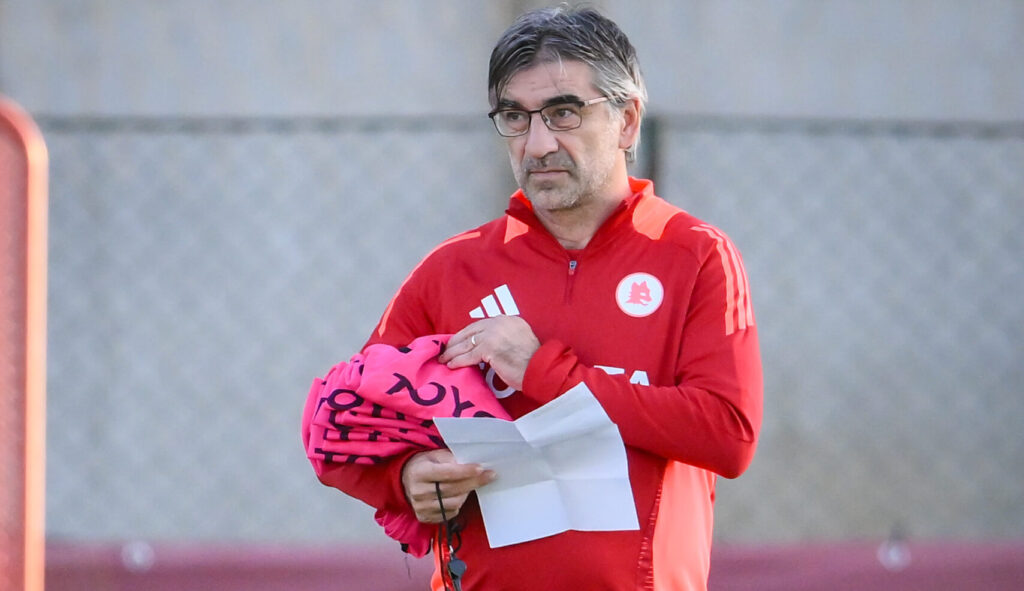 Juric AS Roma Training Session