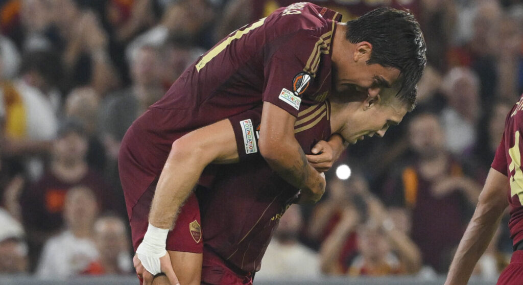 Dybala Dovbyk AS Roma v Athletic Club - UEFA Europa League 2024/25 League Phase MD1