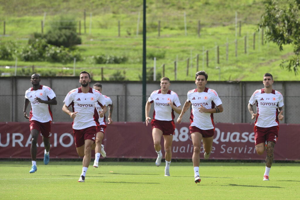 squadra AS Roma Training Session