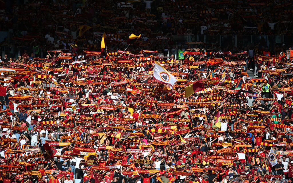 tifosi curva AS Roma v Venezia - Serie A