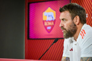 Mister Daniele De Rossi in conferenza stampa