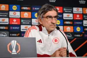 juric AS Roma Training Session And Press Conference - UEFA Europa League 2024/25 League Phase MD2