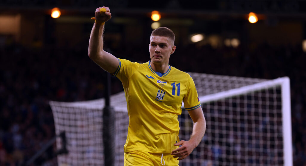 Dovbyk Scotland v Ukraine - FIFA World Cup Qualifier
