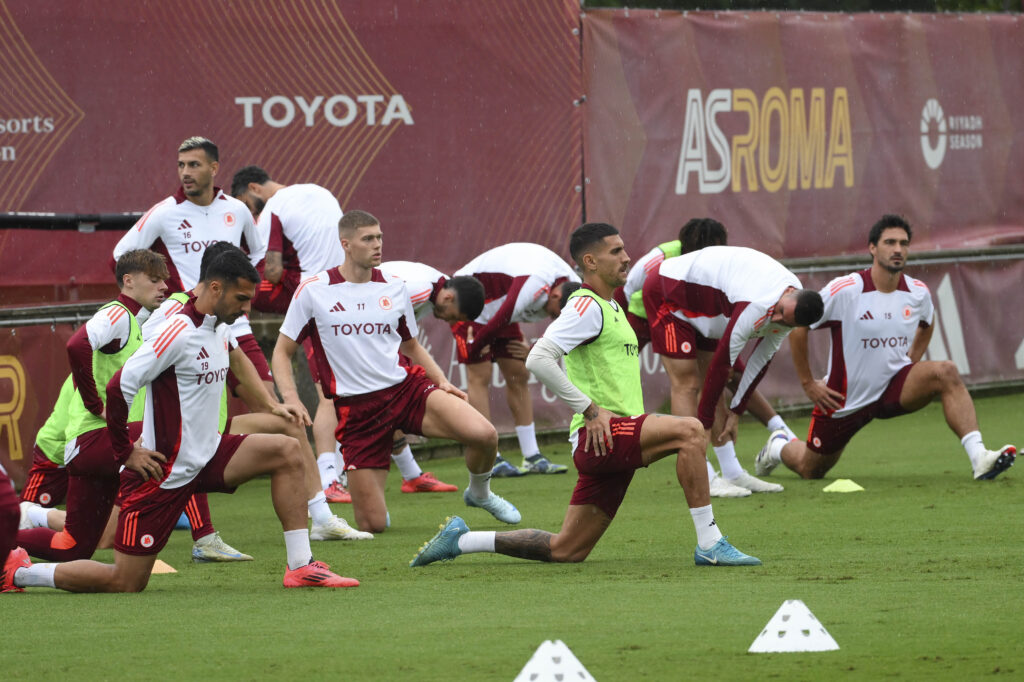 squadra AS Roma Training Session