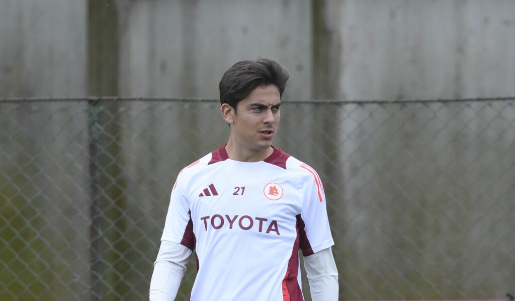 dybala AS Roma Training Session