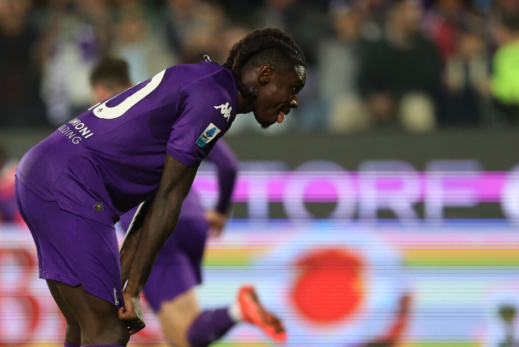 kean Fiorentina v AC Milan - Serie A