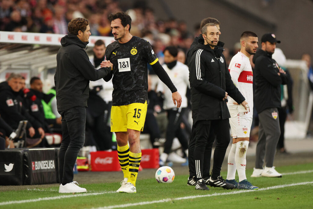 Terzic Hummels VfB Stuttgart v Borussia Dortmund - Bundesliga