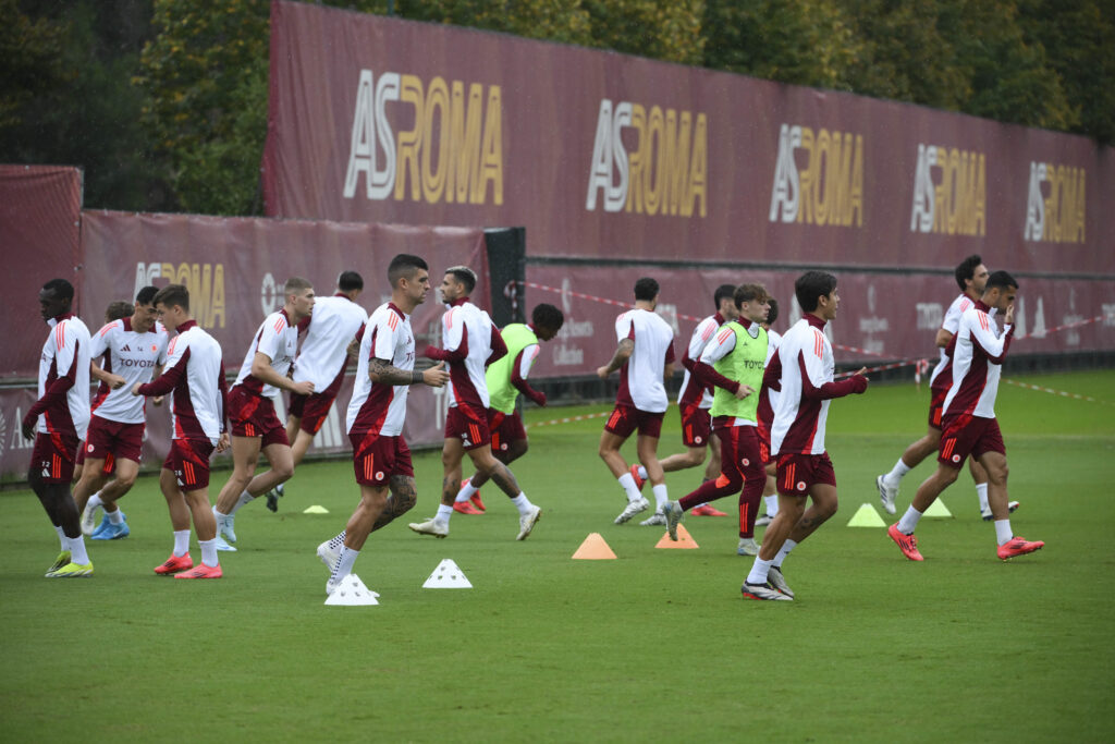 squadra AS Roma Training Session
