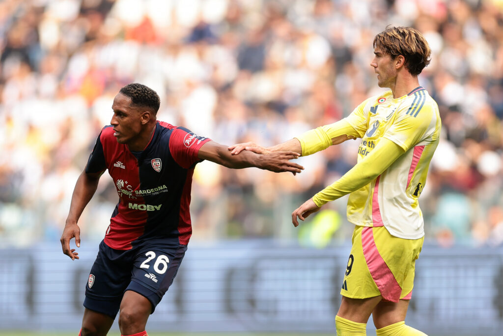 Vlahovic Juventus v  Cagliari Calcio - Serie A