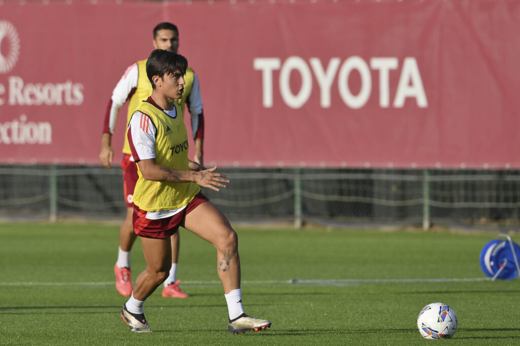 dybala AS Roma Training Session