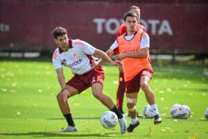 enzo le fee AS Roma Training Session