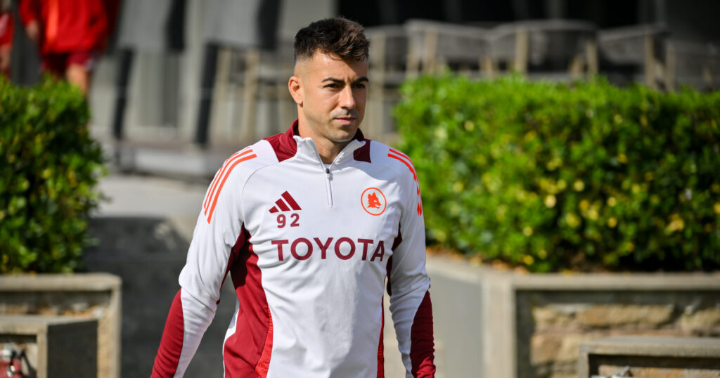 El Shaarawy AS Roma Training Session &amp; Press Conference