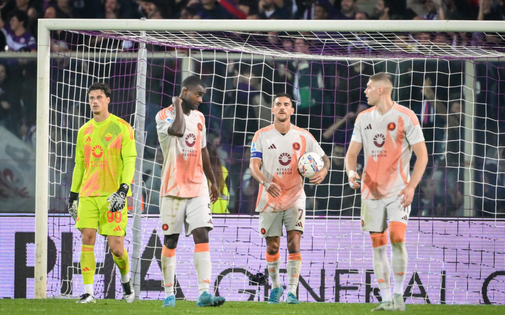 squadra Fiorentina v AS Roma - Serie A
