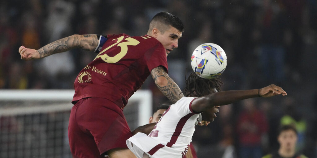 mancini AS Roma v Torino - Serie A