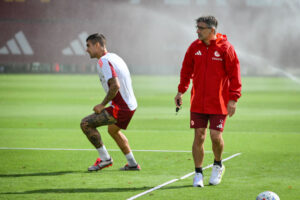 AS Roma Training Session  juric mancini