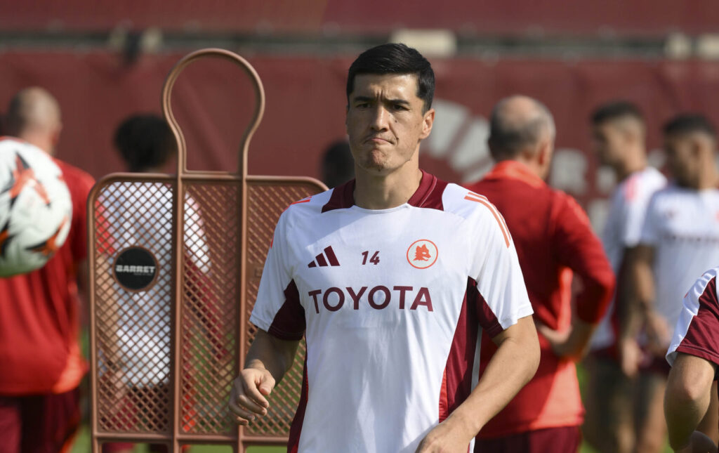 shomurodov AS Roma Training Session