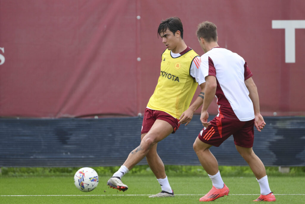 dybala AS Roma Training Session