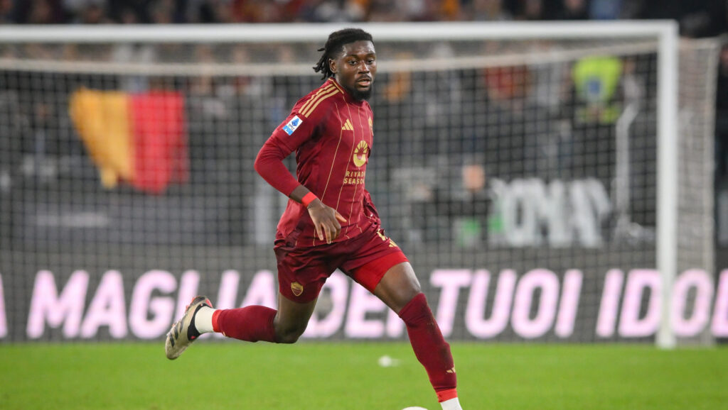 Koné AS Roma v Torino - Serie A