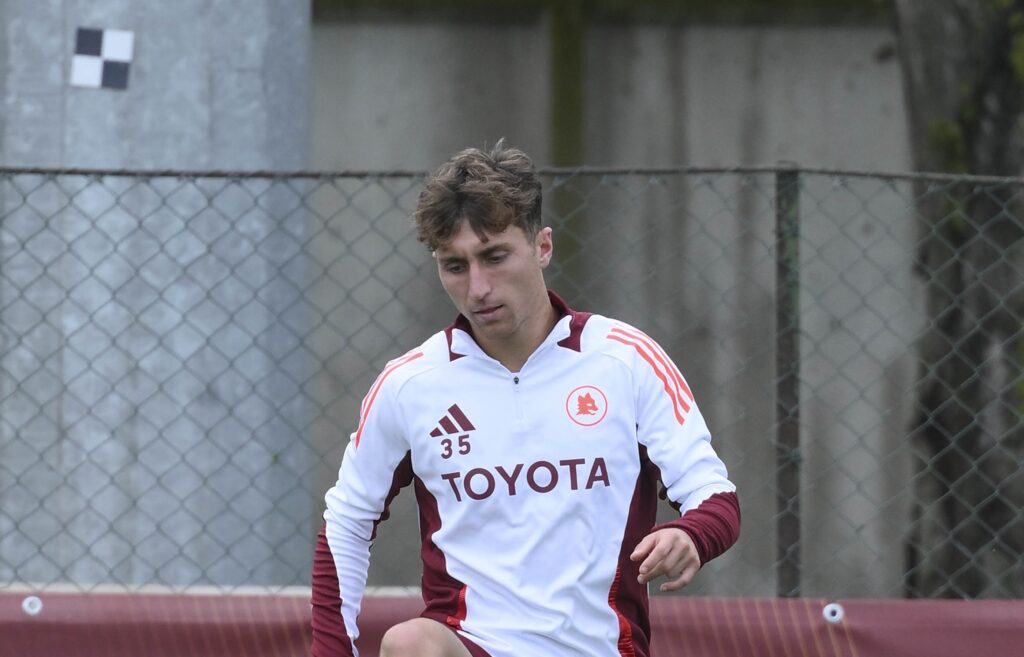 Baldanzi AS Roma Training Session
