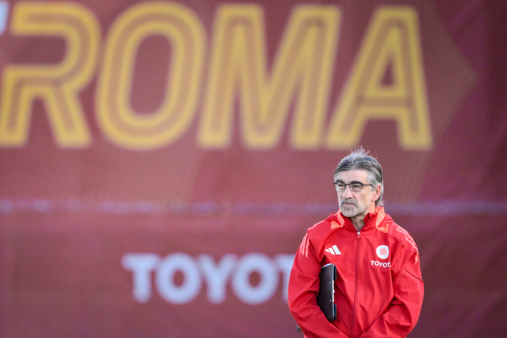 Juric AS Roma Training Session &amp; Press Conference