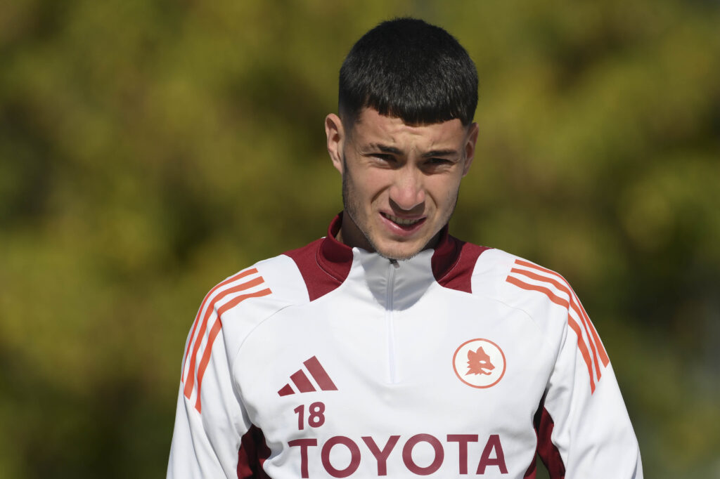Soulé AS Roma Training Session