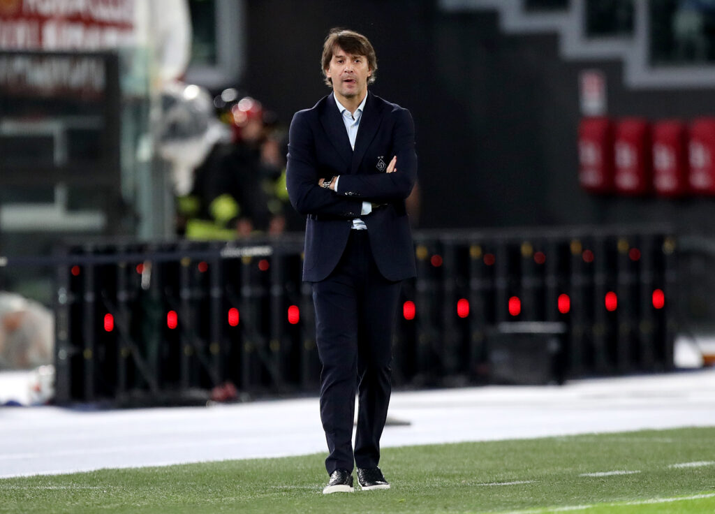Oleksandr Shovkovsky AS Roma v FC Dynamo Kyiv - UEFA Europa League 2024/25 League Phase MD3
