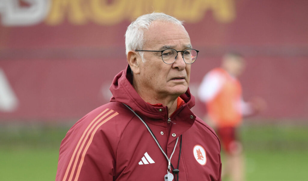 AS Roma Training Session ranieri