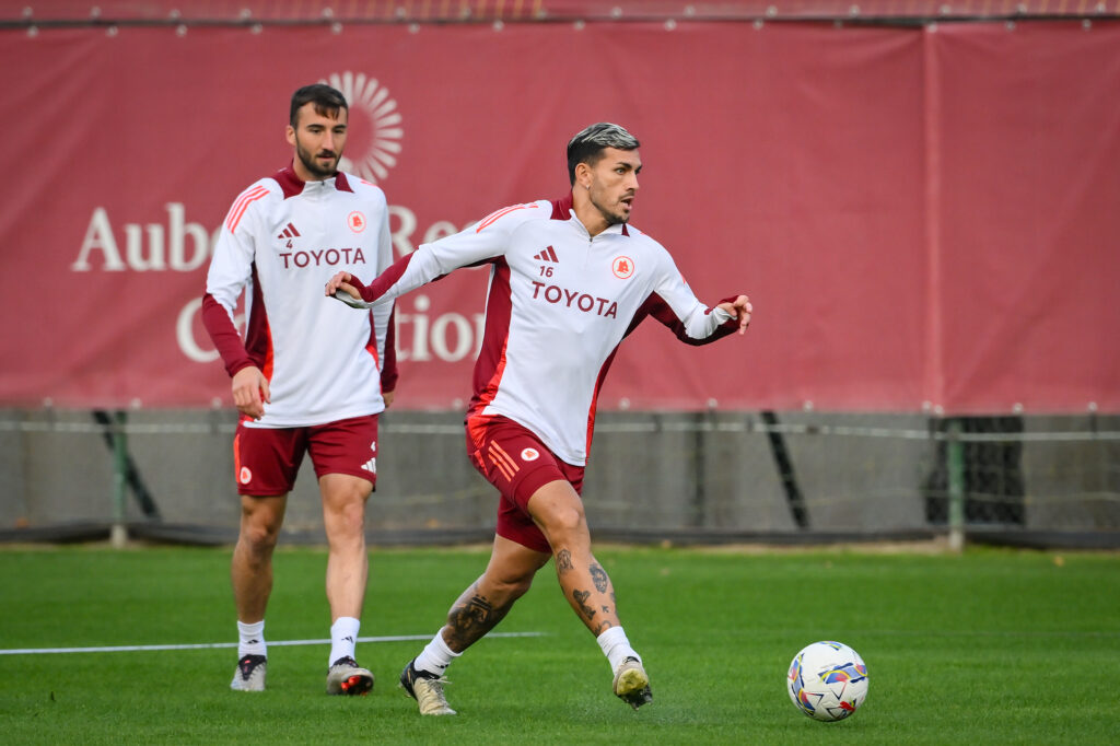 Paredes Cristante AS Roma  Training Session