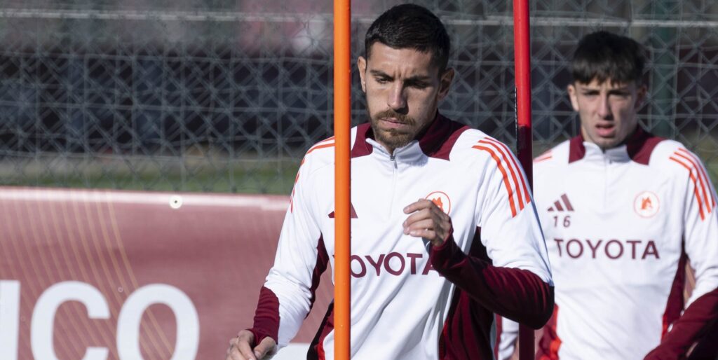 pellegrini AS Roma Training Session