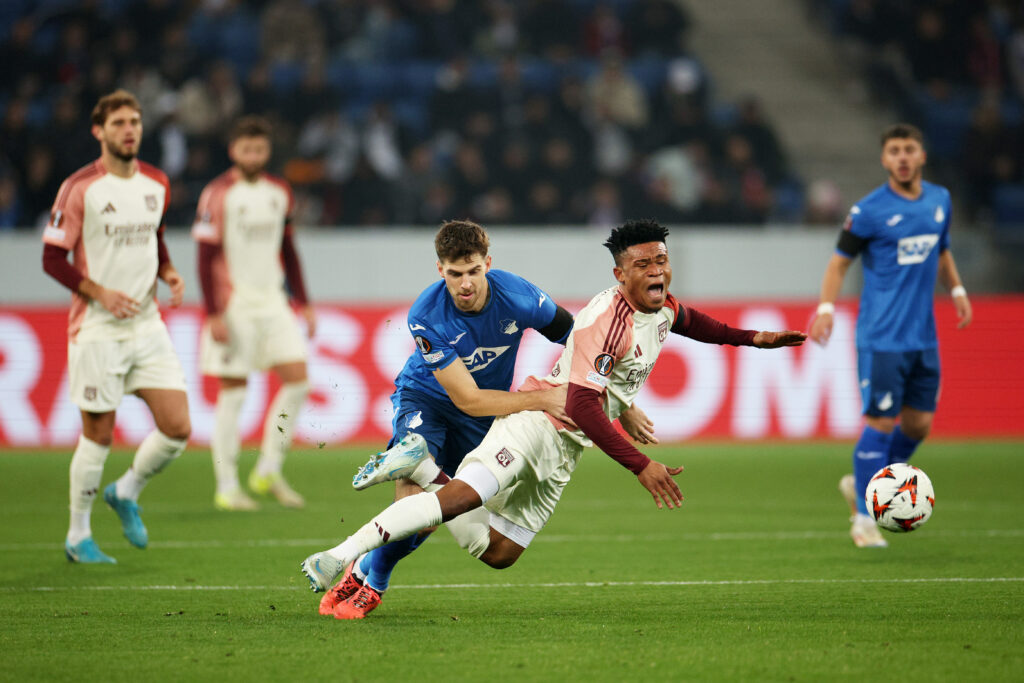 TSG 1899 Hoffenheim v Olympique Lyonnais - UEFA Europa League 2024/25 League Phase MD4