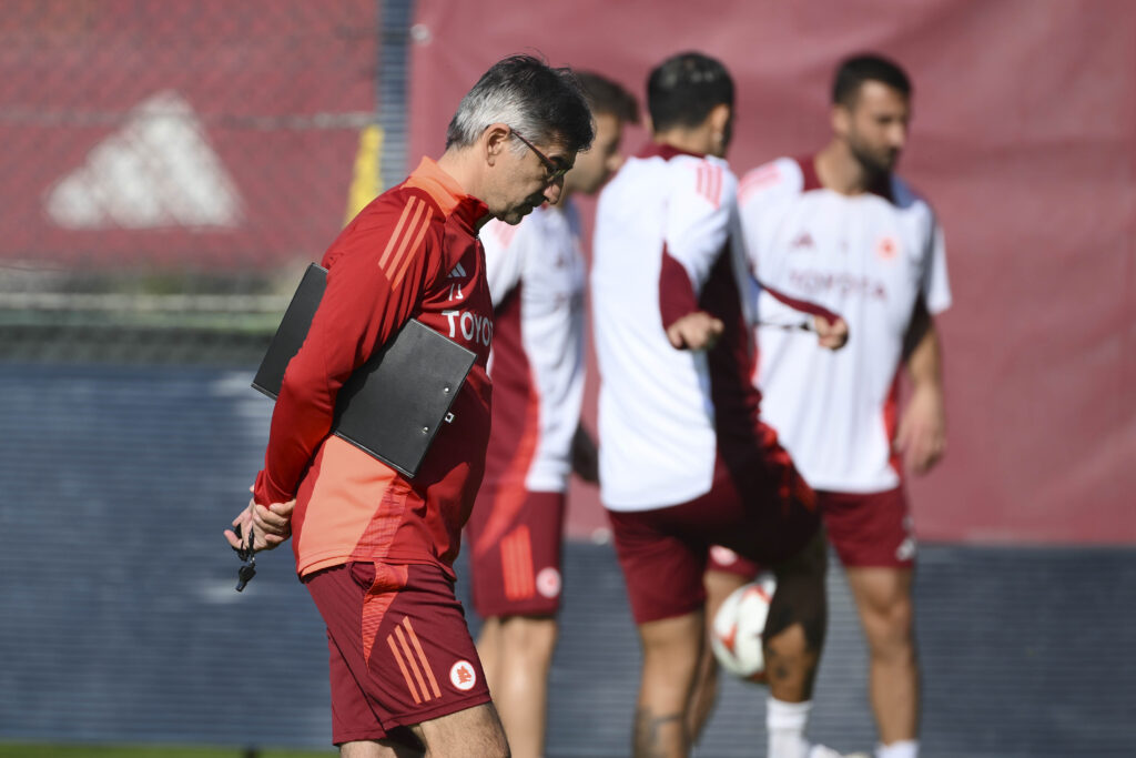 Juric AS Roma Training Session