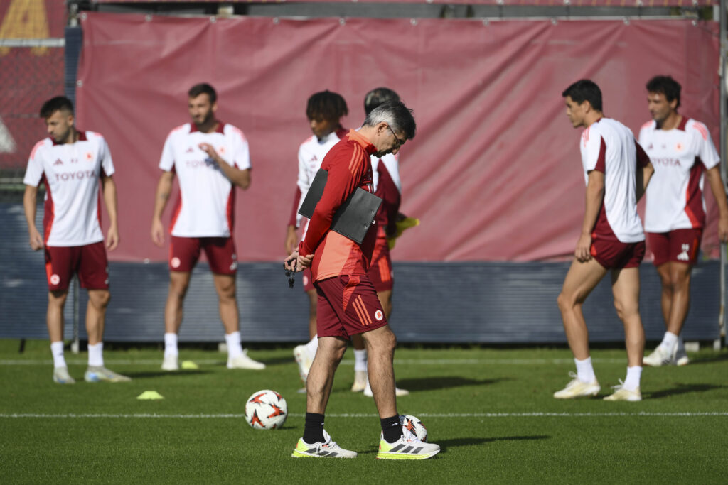 Juric AS Roma Training Session