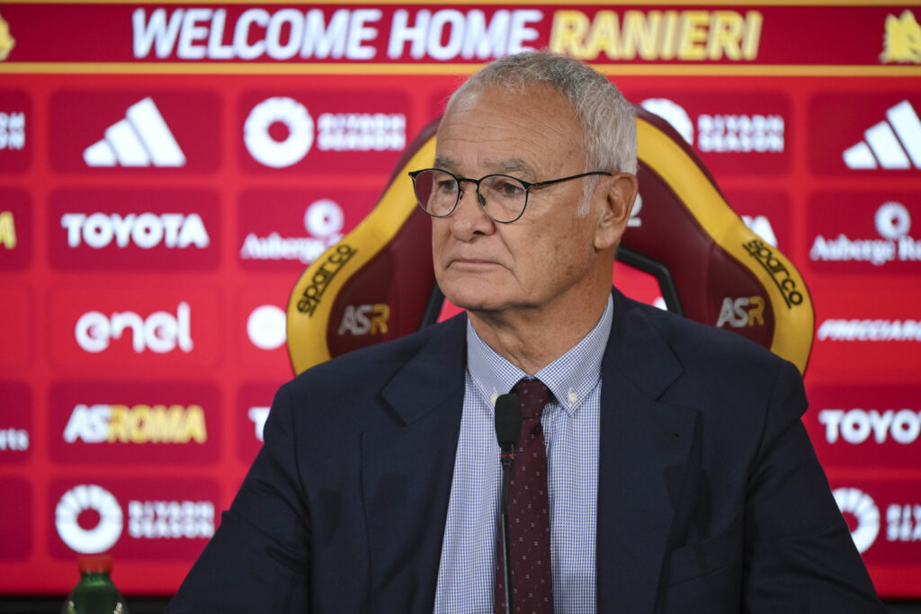 ranieri AS Roma  Press Conference
