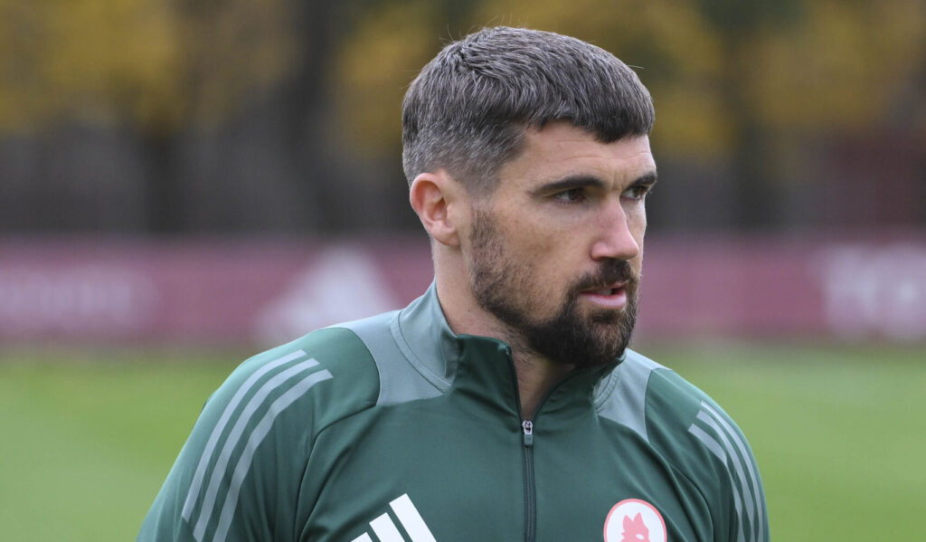 AS Roma Training Session ryan
